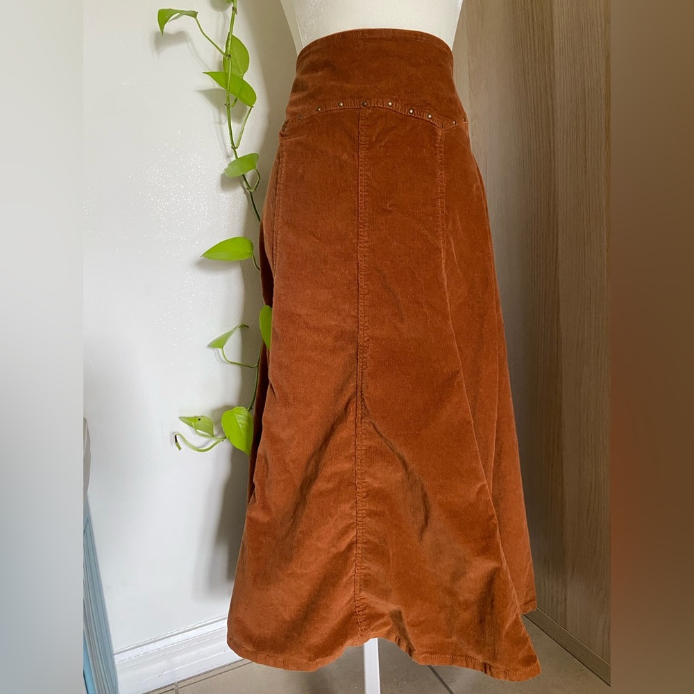 Corduroy Maxi Skirt